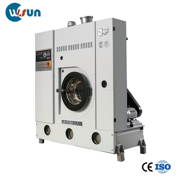 Fully enclosed automatic dry cleaning machine